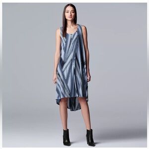 Simply Vera Vera Wang high-low tank Drapeneck Dress